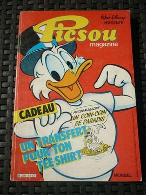 PICSOU Magazin Nr. 163 / EDI-MONDE-S.N.E.F. 08-1985