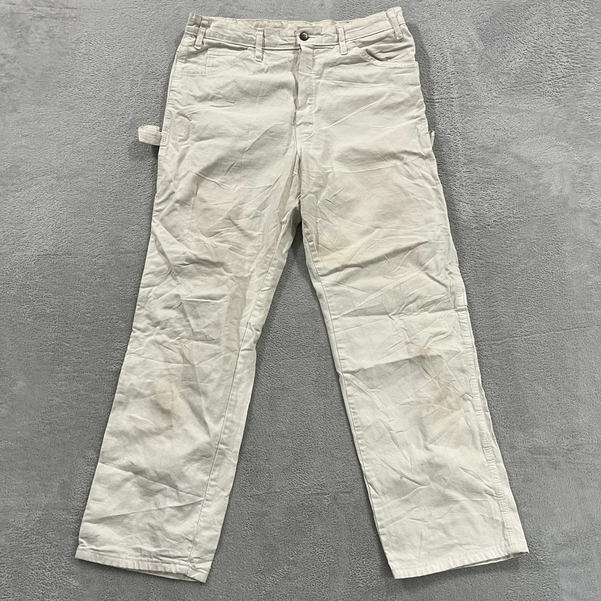 Dickies White 34 Size Pants for Men for sale | eBay