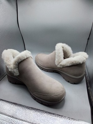 SKECHERS Easy Going Women  Fall Feeling Hands Free Slip-ins  10M Taupe  UP