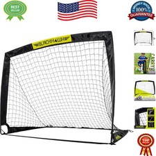 Blackhawk 4' x 3' Portable Pop-Up Soccer Goal with Carry Bag for Backyard Fun
