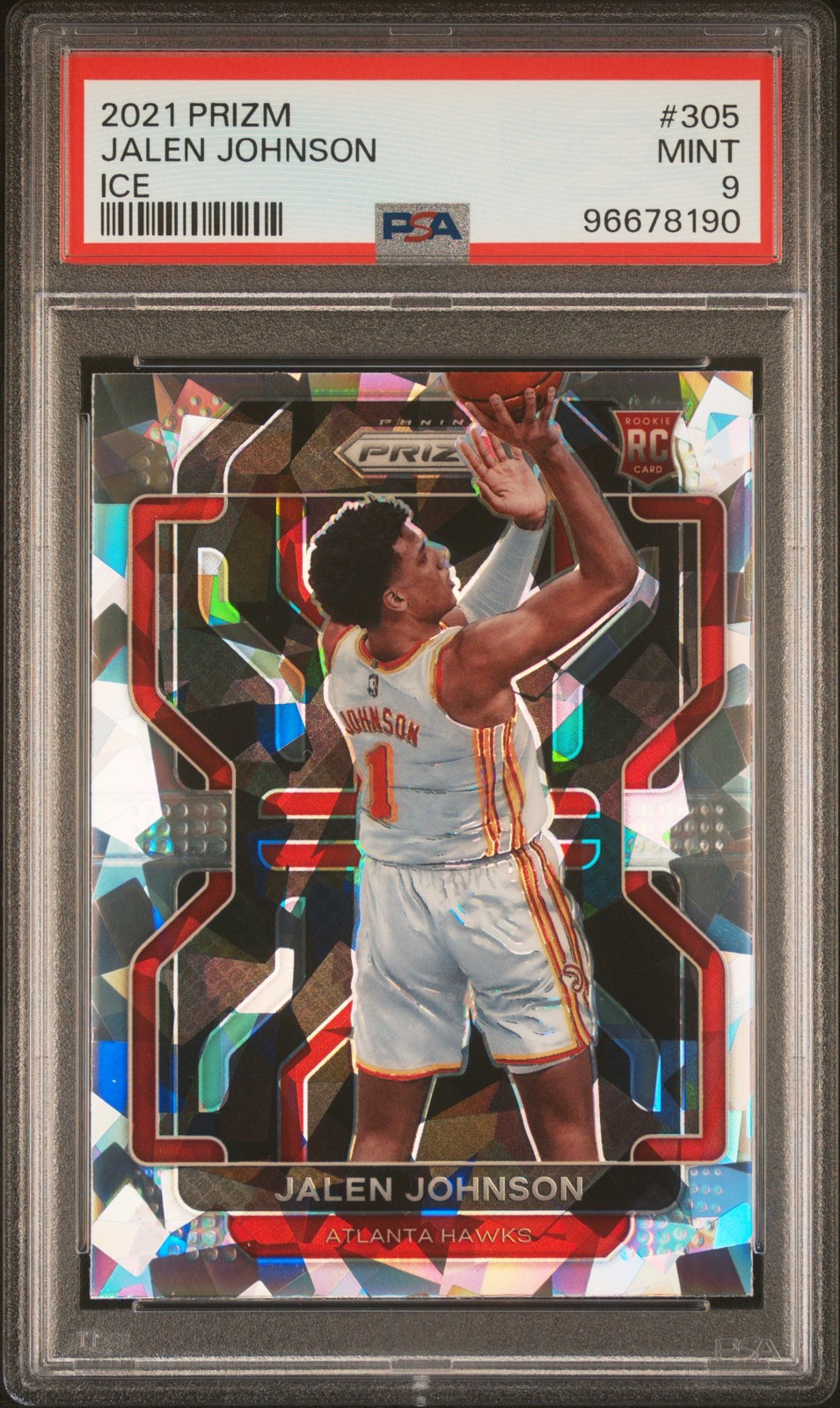 Jalen Johnson Ice Prizm #305