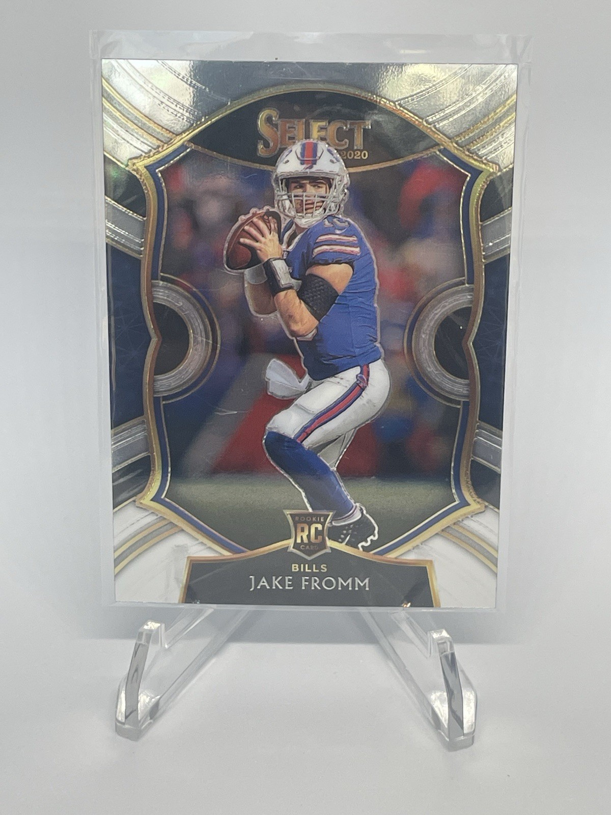 2020 Panini Select Silver Jake Fromm Rookie Buffalo Bills #49