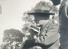 16mm B/W Rare Silent Amateur Boy Scout Film: 'Robert Baden-Powell' (1929)