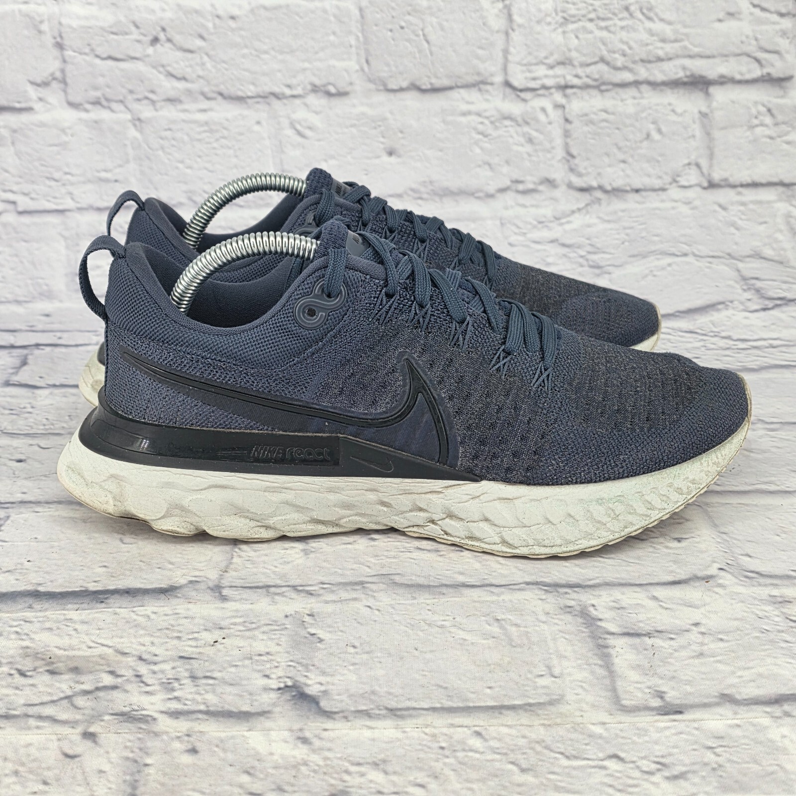 SALOMON Scarpa Nike React Infinity Run Flyknit 2 Thunder Blu Uomo 9 Corsa Atletica Passeggiata Jog