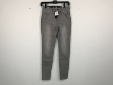 Pantalones de mezclilla ajustados de tiro…