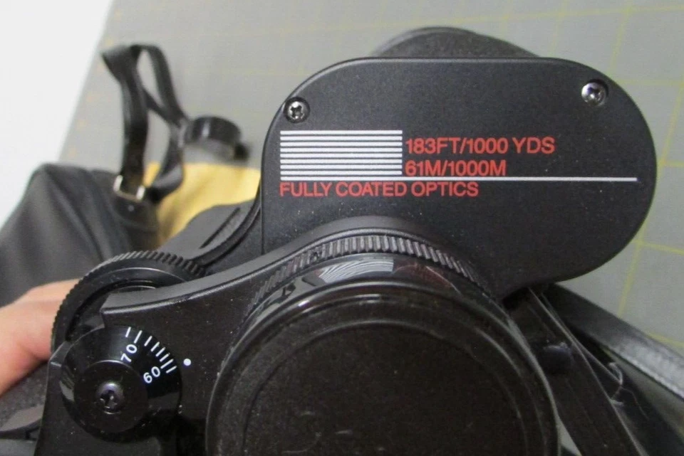 VINTAGE TASCO NFL Binoculars 15 – 20 X 50mm Case & Lens Covers NEW IN BOX - Image 3 of 4