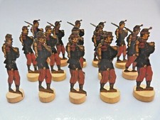 21 soldats en fer blanc Georges Potier - Fabrication entre 1876 et 1885 - Manque