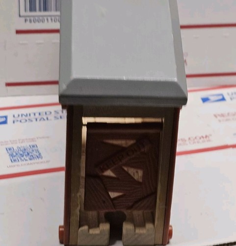 Thomas Train Wooden Railway Danger Closed Mine Tunnel Authentic Replacement 2004 - Picture 6 of 7