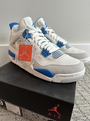 Size 9 - Jordan 4 Retro Military Blue 2012 Chicago Bulls Nike