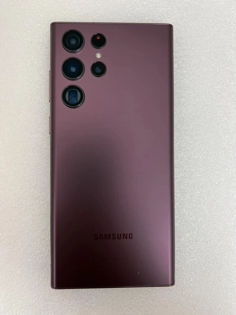 BOOST MOBILE GALAXY S22 Ultra 256GB BURGUNDY (open box) | eBay