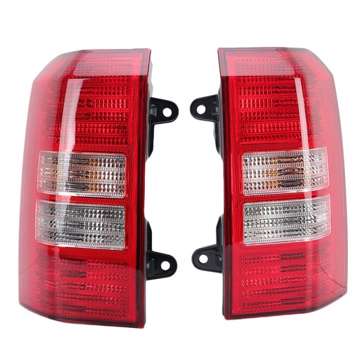 Pair Halogen Tail Light For Jeep Patriot 2008 09-2017 Rear Brake Lamp Left+Right - Picture 2 of 12