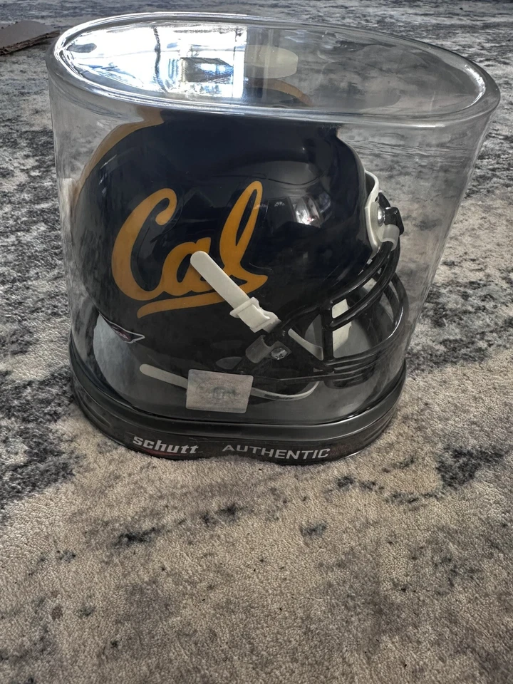 California Golden Bears NCAA Alternate (Mate Navy) ¡¡Mini Casco Schutt!!! Foto 3 de 4