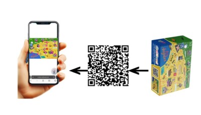 Los Angeles 100-Piece Interactive Puzzle with QR Code Map | Fun & Educational 