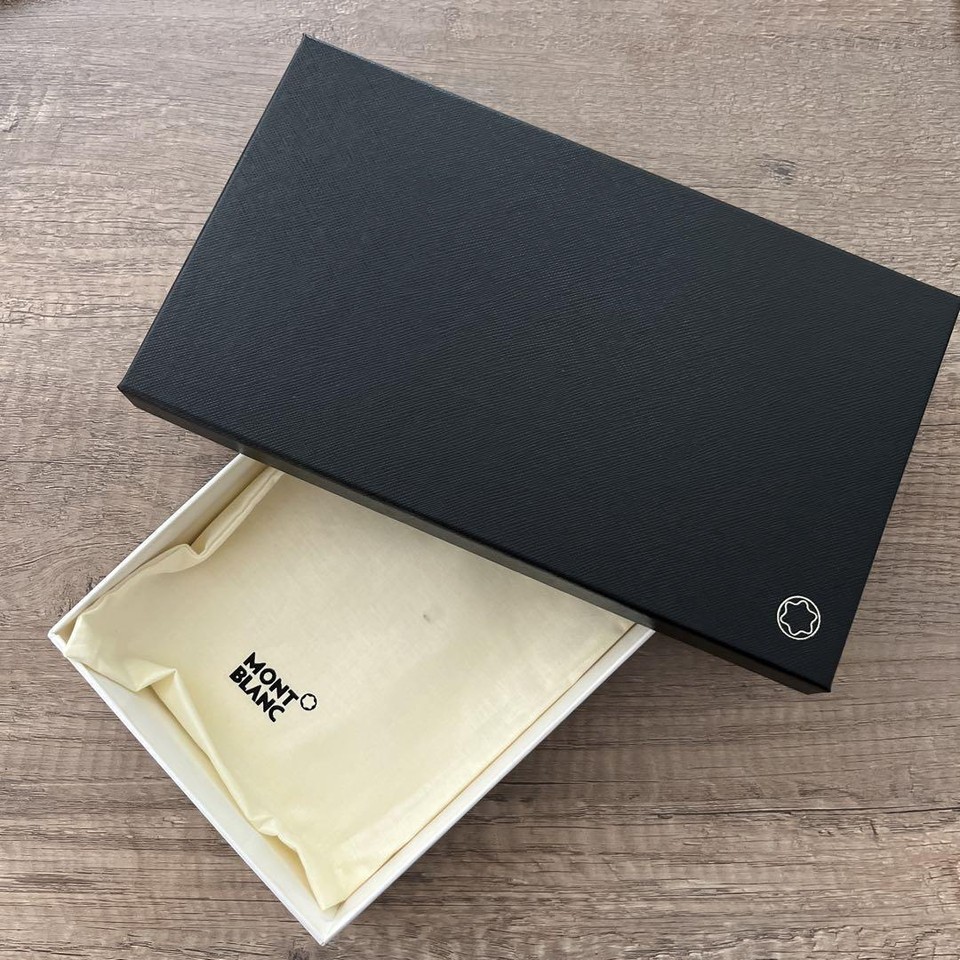 MONT BLANC long wallet empty box purse a7f74e eBay