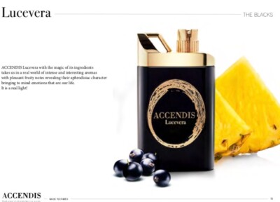 Accendis Milano Lucevera Eau de Parfum niche fragrance Perfume 100ml / 3.4oz