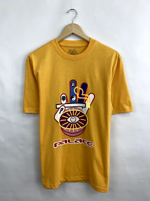 PALACE / HIPPY CIG T-SHIRT/Tシャツ/L/コットン/WHT ☯️🪬✌️ Vintage 90s Palace Hippy Cig t-shirt rare retro hype