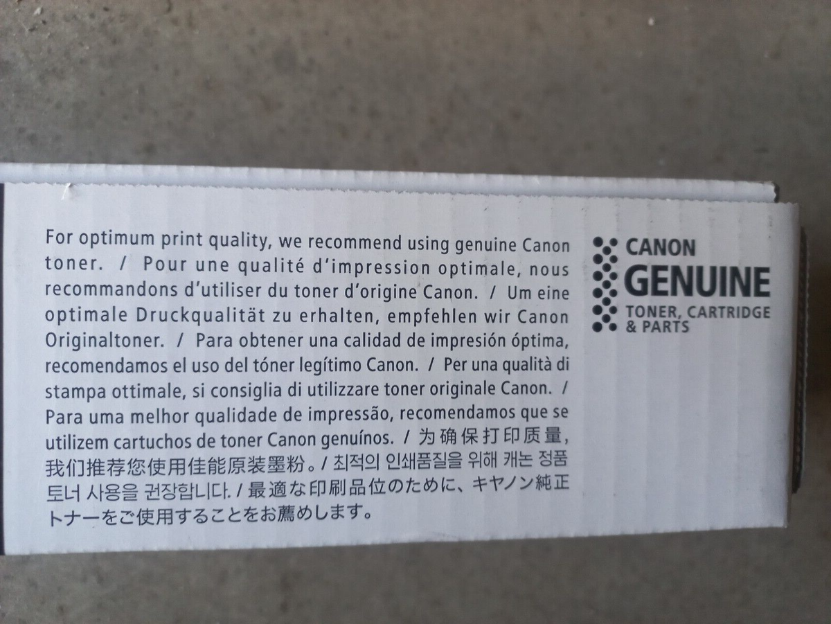 Canon NPG-76 YELLOW Toner Canon ImageRunner ADVANCE IR C 256 257