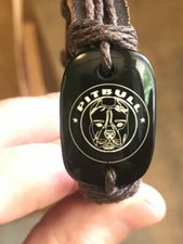 Pitbull Dog Leather Adjustable Bracelet Pitbull Wristband Pitbull Bracelet