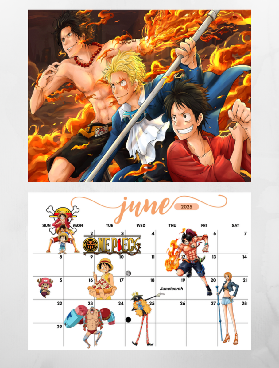 One Piece Wall calendar 2026 | eBay
