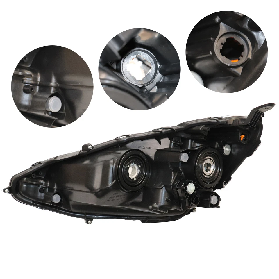 For Toyota Prius C 2012 2013 2014 Right +Left Headlight Halogen Headlamp USA Foto 3 de 4