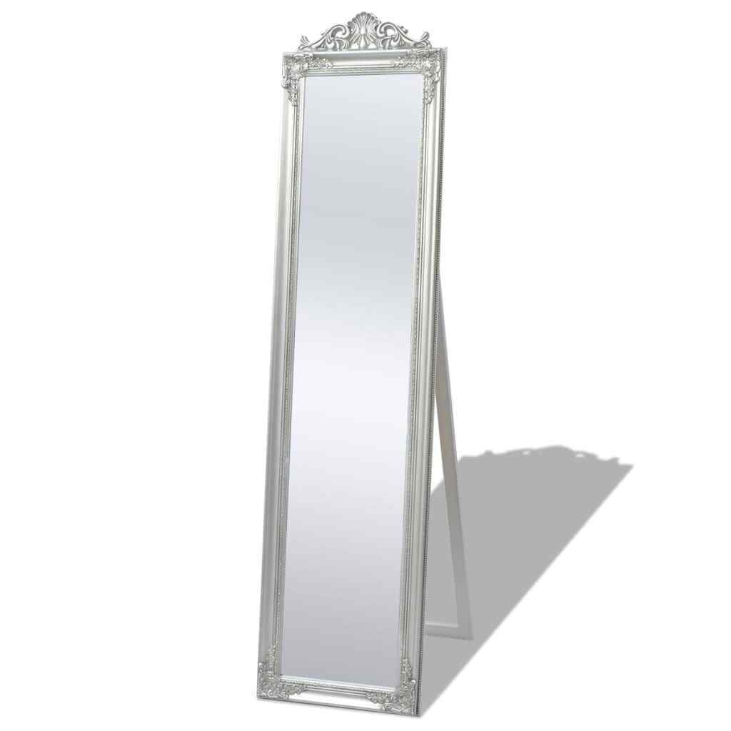 Specchio Lungo Specchiera da Pavimento Stile Barocco 160x40cm Colori Vari  vidaXL