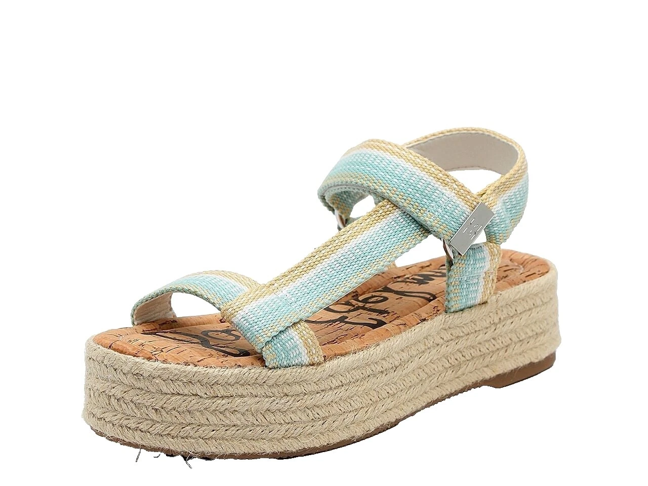 Sam Edelman Wedge Buckle Sandals for Women