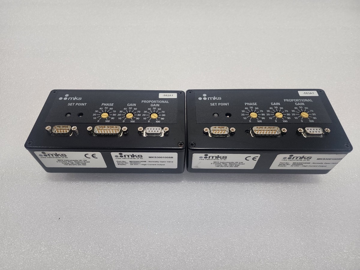 MKS NOMALLY OPEN VALVE MKS3001005B (As-Is) | eBay