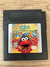 SESAME STREET: ELMO'S ABC'S - NINTENDO GAMEBOY GB GAME CARTRIDGE ONLY