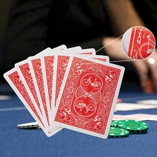 Secretly Marked Playing Cards - Standard Sized Deck, Discreet Suit and Number