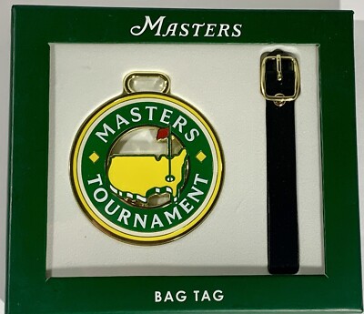 Masters golf Bag Tag 2024 Masters pga new