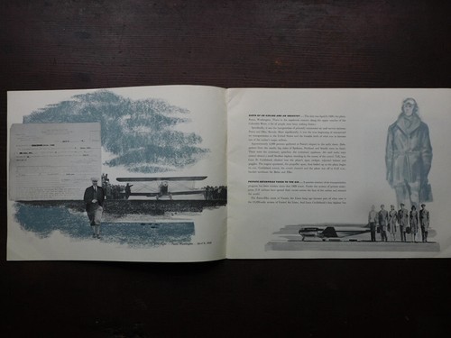 United Airlines 1951 25 aniversario alas de progreso - libro/folleto - raro - Imagen 4 de 8