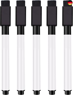 Whiteboard Marker,Whiteboard Marker 5 Stück,Dry Erase Marker für Magnettafel F