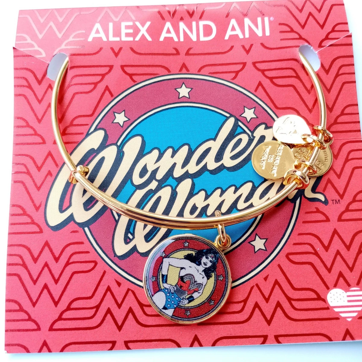 Wonder woman shop charm bracelet