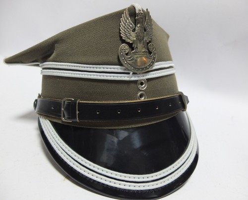 Polish Army Officer Visor Cap Hat 