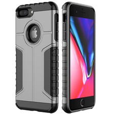 JETech Shockproof Case for iPhone 8 Plus and iPhone 7 Plus, Dual Layer Cover