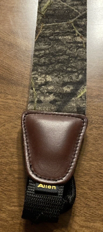 Allen Camouflage Shotgun Sling Neoprene Camo Leather Trim Hunting Firearms 8053 - Image 4 of 4
