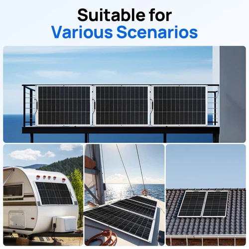 150W 300W 450W 600W 900W Flexible Solar Panel with 40A MPPT Charge Controller - Picture 13 of 19