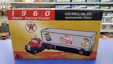 FIRST GEAR Texaco Colwell Oil 1960 MACK B-61 Tractor Trailer Truck 18-2217 - NIB
