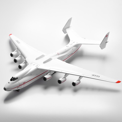 Super 1/200 Antonov An-225 Aircraft Strategic Transport Resin Plane Model Scene - Picture 10 of 12