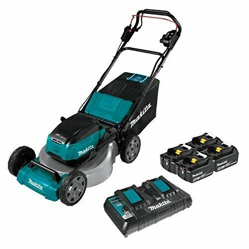 Makita XML06PT1 36V LXT Lithium-Ion Brushless Cordless 18V X2 18" Self Propelled Lawn Mower Kit - Thumbnail 4