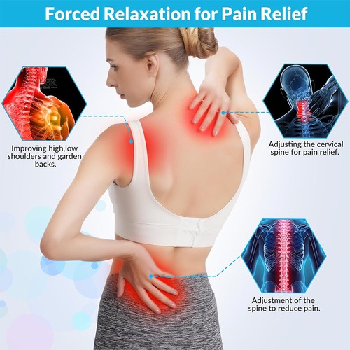 Adjustable Posture Corrector Back Shoulder Support Clavicle Brace Belt Men Women - Picture 6 of 18