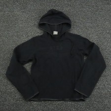 Nike Hoodie Girls Small Black Fleece Long Sleeve Running Workout Gym Youth