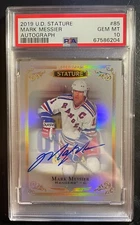2019 Upper Deck Stature Mark Messier Autograph #85 1/74 PSA 10 POP 1 Rangers