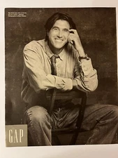Vtg 1990s Gap Ad Featuring Bryan Ferry of Roxy Music, Photo by Albert Watson