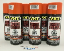 VHT SP120-6 PACK CHRYSLER HEMI-ORANGE Engine Enamel - High Temperature - 11 oz