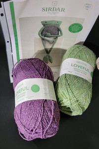 Sirdar Loveful Frog Knit Kit - Yarn and Pattern
