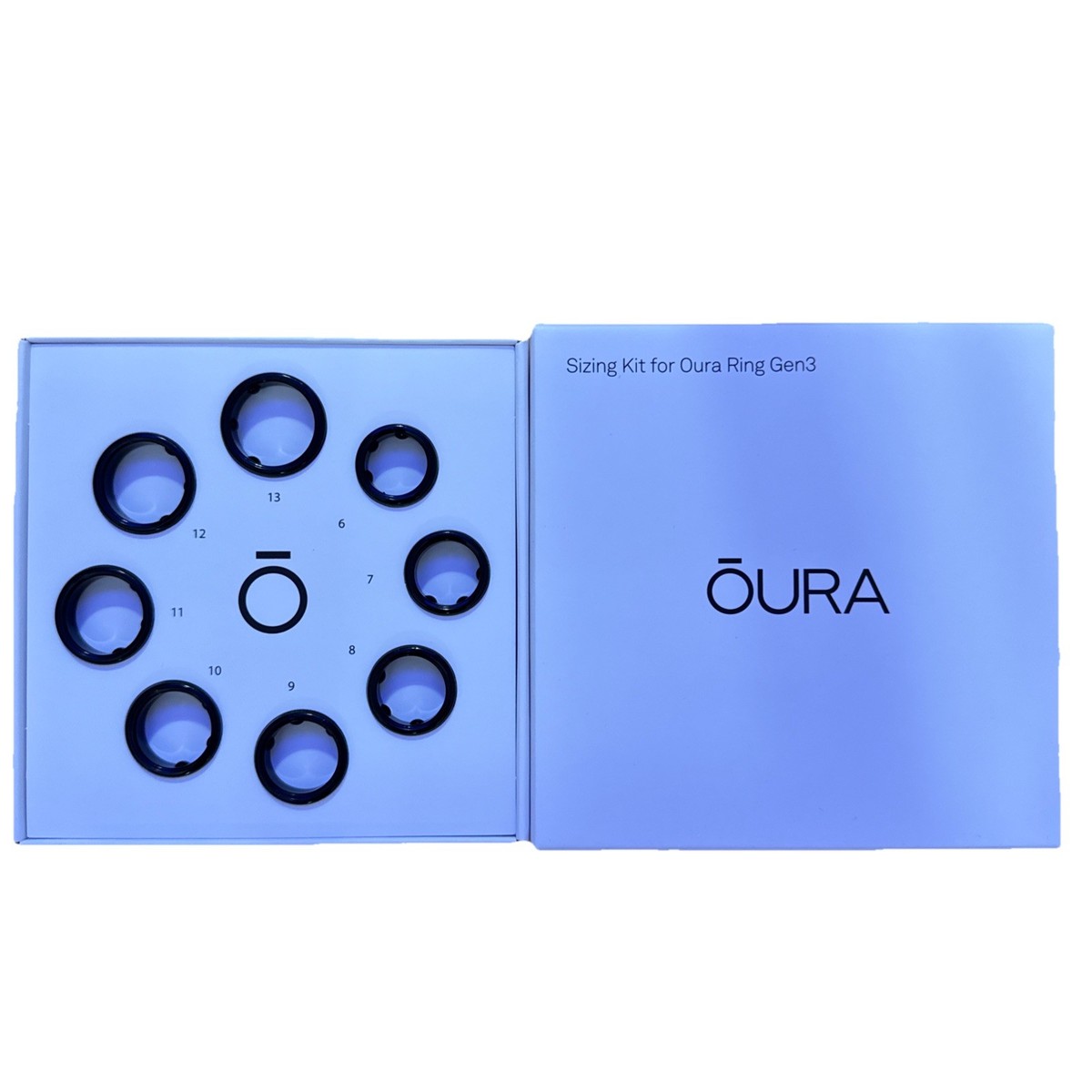 Oura Ring Size Kit, Gen 3, Sizes 6-13 (Complete Set) JZ98-0030 NEW
