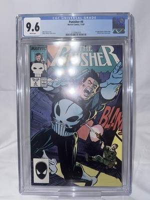 Marvel Punisher #4 (1987) CGC 9.6 1st Microchip (David Linus Lieberman)