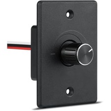 12V Light Dimmer, RV Boat Dimmer Switch High Side PWM Rotary Color: 4A, 3 wire