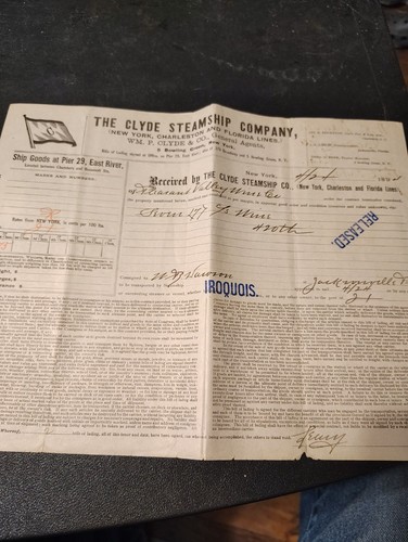 Clyde Steamship Company 1894